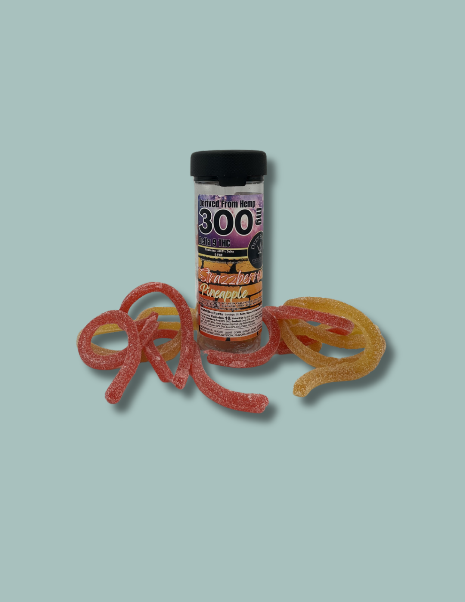 Sour Straws - 30mg (Strawberry & Pineapple)